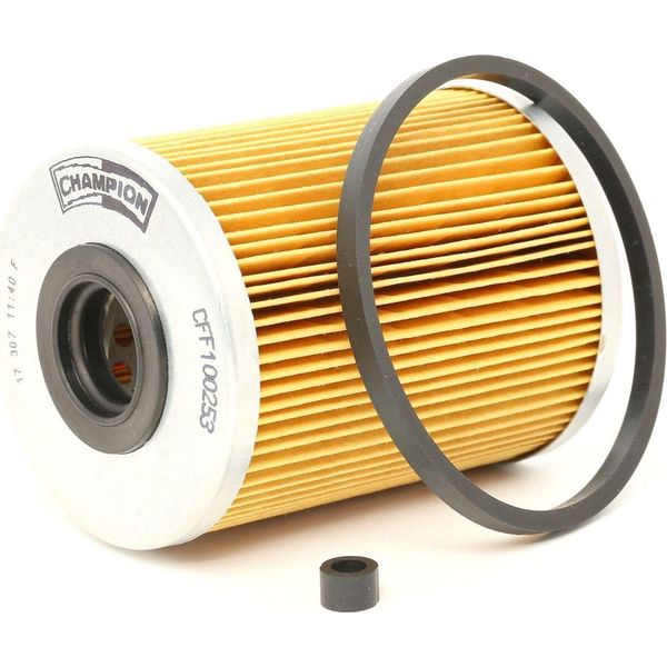 Champion CFF100253 Filtro Carburante Oe 190653 Compatibile Con V40, S40, Vel Satis, Trafic, Scenic, Safrane, Megane, Master, Laguna, Espace, Avantime, Vivaro, Movano, Arena, Primera, Primastar, Space Star, Carisma, Xm-image