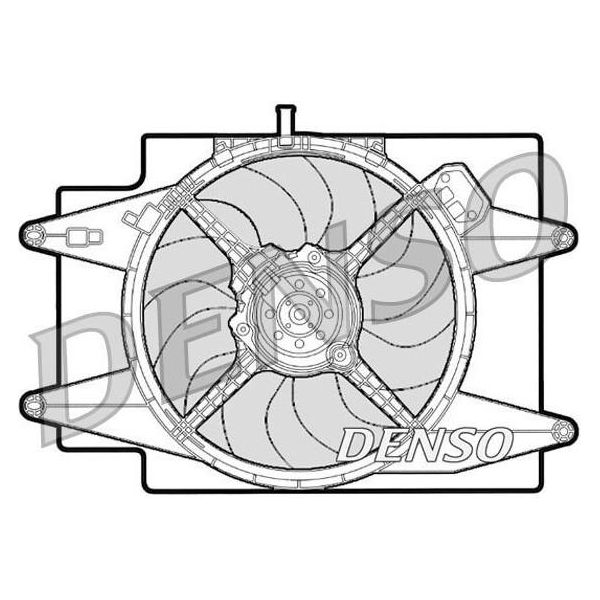Denso DER01001 - Ventola Radiatore Oe 46842844 Per 146 (930), 147 (937)-image
