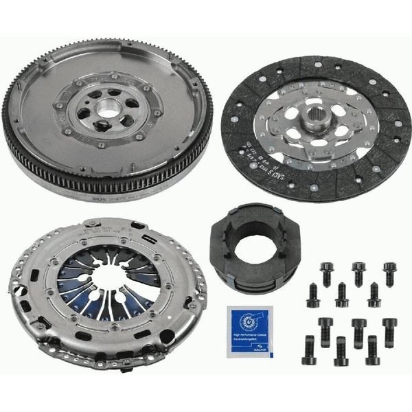 Sachs 2290 601 053 Kit Frizione Oe 06F105266 Compatibile Con Touran, Passat 3C, New Beetle, Jetta, Golf V, Golf Plus, Eos, Octavia, Toledo, Leon, Altea Xl, Altea, A3 8P-image
