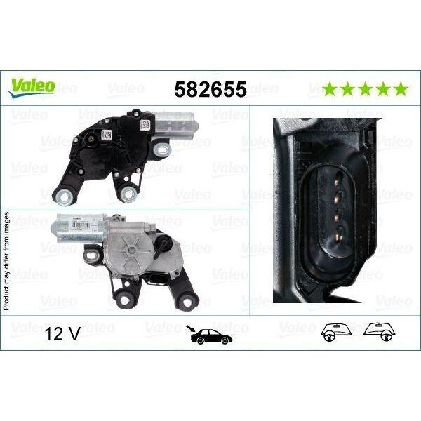 Valeo 582655 - Motore Tergicristallo Oe 4M0955711A, Posteriore Per Q7 (4M), A4 (8W)-image