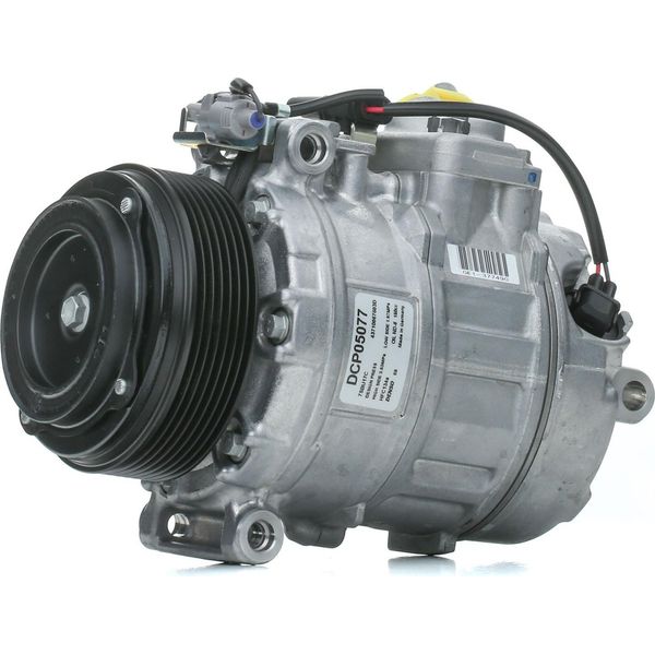 Denso DCP05077 - Compressore Aria Condizionata Oe 64526987890 Per Serie 5 (F10), Serie 5 Gt (F07), Serie 5 (F11), Serie 7 (F01), X5 (E70), X6 (E71)-image