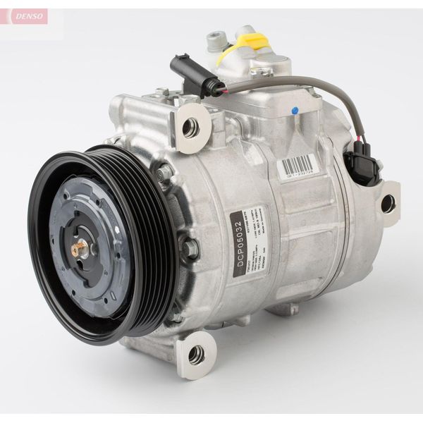 Denso DCP05032 - Compressore Aria Condizionata Oe 64509174803 Per Serie 5 (E60), Serie 5 (E61), Serie 6 (E63), Serie 6 (E64), Serie 7 (E65), Z4 (E85), Z4 (E89)-image