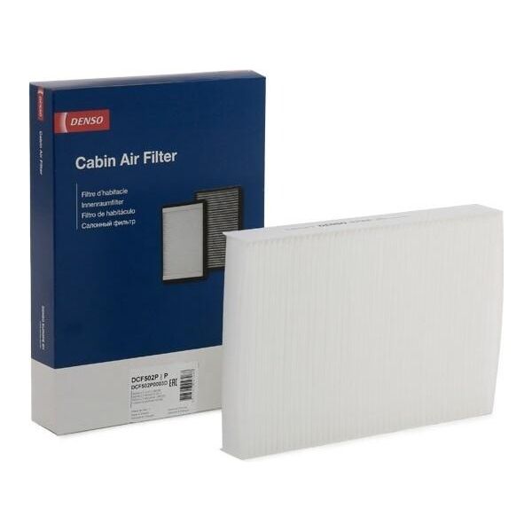 Denso DCF502P - Filtro Aria Abitacolo Oe 27891 000M Per Logan, Megane I, Kangoo (Kc), Kangoo (Fc), Logan I, Clio Ii, Thalia I (Lb), Thalia Ii (Lu), Thalia Iii (L8)-image