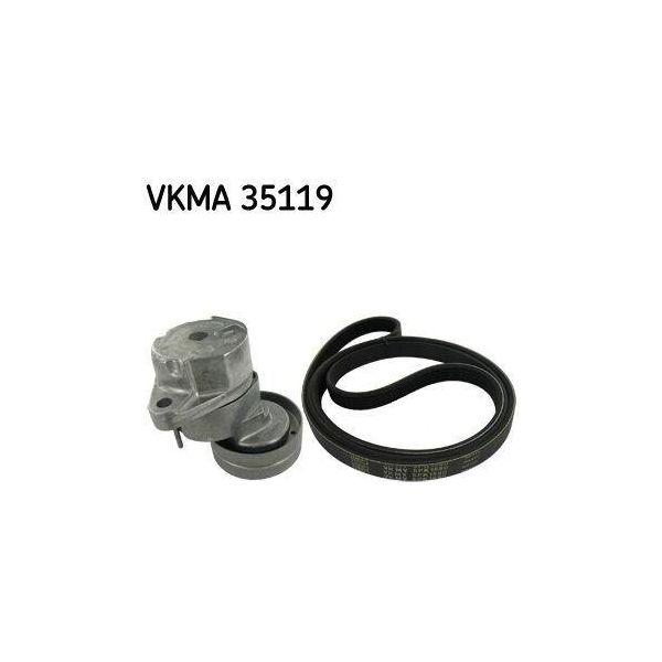 Skf Vkma 35119 - Oe 24412292 Keilrippenriemensensatz FüR Zafira A, Zafira B, Astra H, Astra G-image