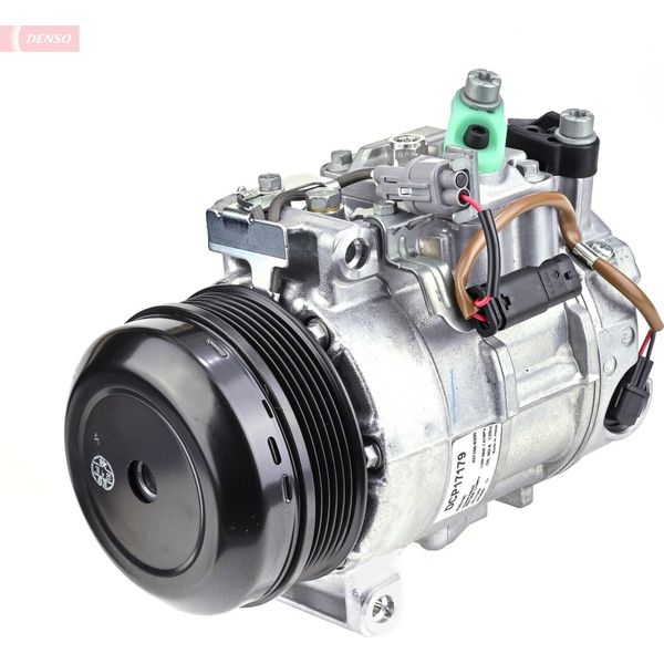 Denso DCP17179 - Oe A0008302700 Compressore Aria Condizionata Per Classe C (W204), Classe C (C204), Classe C (S204), Classe E (W212), Classe E (A207), Classe E (C207), Classe E (S212), Slc (R172), Slk (R172)-image
