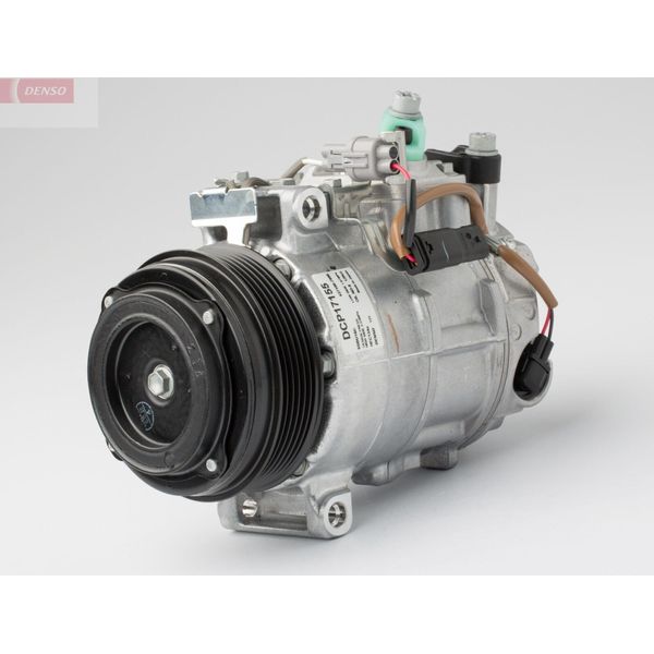 Denso DCP17155 - Compressore Aria Condizionata Oe 8302600 Per Sl (R231), Classe E (S212), Classe E (C207), Classe E (A207), Classe E (W212), Cls (X218), Cls (C218), Classe C (S204), Classe C (C204), Classe C (W204)-image