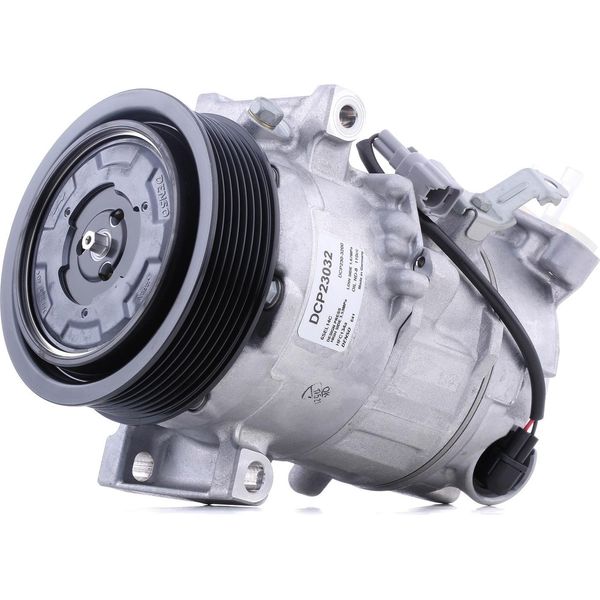 Denso DCP23032 - Compressore Aria Condizionata Oe 7711497568 Per Grand Scenic Iii (Jz), Megane Cc, Megane Iii, Scenic Iii-image