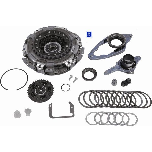 Sachs 3000 943 001 Kit Frizione Oe 0AM141017CP Compatibile Con Fabia, Octavia, Roomster, Superb, Yeti, Golf Plus, Golf V, Golf Vi, Toledo, Leon, Ibiza, Altea Xl, Altea, A3 8P, Jetta, Passat 3C, Passat 3B, Passat Cc, Polo 6R, Scirocco, Touran-image