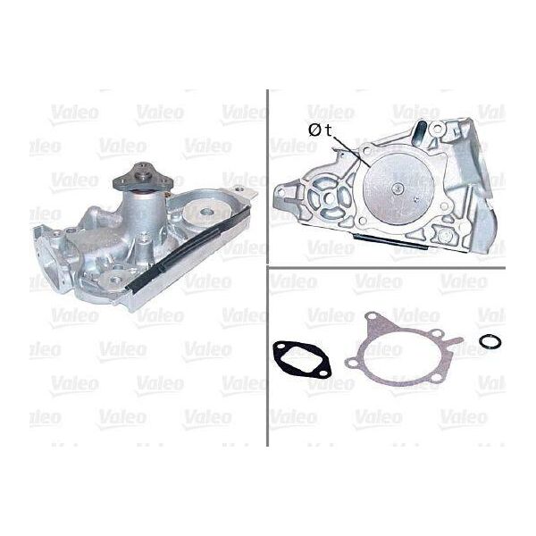 Valeo 506948 - Pompa Acqua Oe 8ABB 15 010 Per 323 (Ba), MX-3 (Ec), MX-5 I (Na), MX-5 Ii (Nb), Yaris (P1)-image