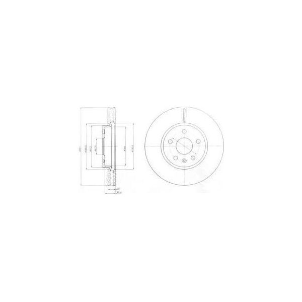 Dr!Ve+ DP1010.11.0618 - Oe 13501308 Bremsscheibe, Vorderachse FüR Malibu (V300), Insignia A (G09)-image