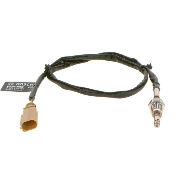 Bosch 0 986 259 069 - Oe 04L 906 088 B Sensore Temperatura Gas Di Scarico Per A3 (8V), Leon (5F), Karoq, Octavia Iii (5E), Golf (BA5, BV5), Golf Sportsvan (AM1, AN1), Golf Vii-image
