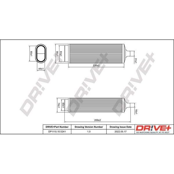 Dr!Ve+ DP1110.10.0241 - Filtro Aria Oe 28113 B9500 Per I10 (Ba, Ia)-image