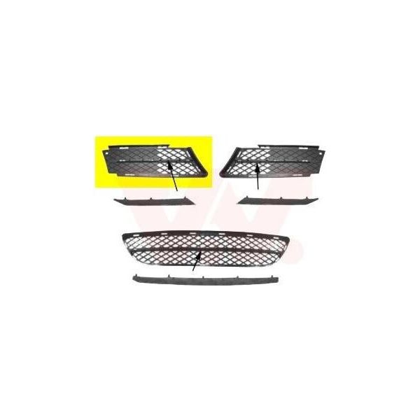 Van Wezel 0657594 - Griglia Di Ventilazione Oe 5111 7134 082, Destra Per Serie 3 (E91), Serie 3 (E90)-image