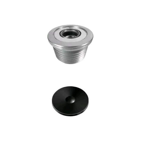 Hella 9XU 358 039-191 - Puleggia Alternatore Di Primo Equipaggiamento 12 31 7 542 351 Per Serie 1 (E81), Serie 1 (E87), Serie 1 (E88), Serie 1 (E82), Serie 3 (E90), Serie 3 (E93), Serie 3 (E92), Serie 3 (E91), Serie 5 (E60), Serie 5 (E61), X5 (E70)-image