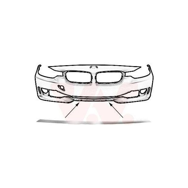 Van Wezel 0670481 - Oe 51117279700 Fascia Paraurti Anteriore Per Serie 3 (F31), Serie 3 (F30)-image