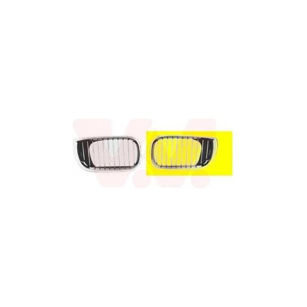 Van Wezel 0649517 - Griglia Radiatore Oe 5113 7030 545, Sinistra Per Serie 3 (E46)-image