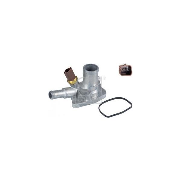 Febi Bilstein 34957 - Oe 55202371 Alloggiamento Termostato Per Ka (RU8), Panda, 500 (312)-image