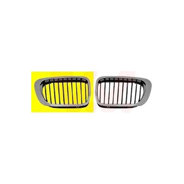 Van Wezel 0647518 - Griglia Radiatore Oe 5113 8208 686, Destra Per Serie 3 (E46)-image