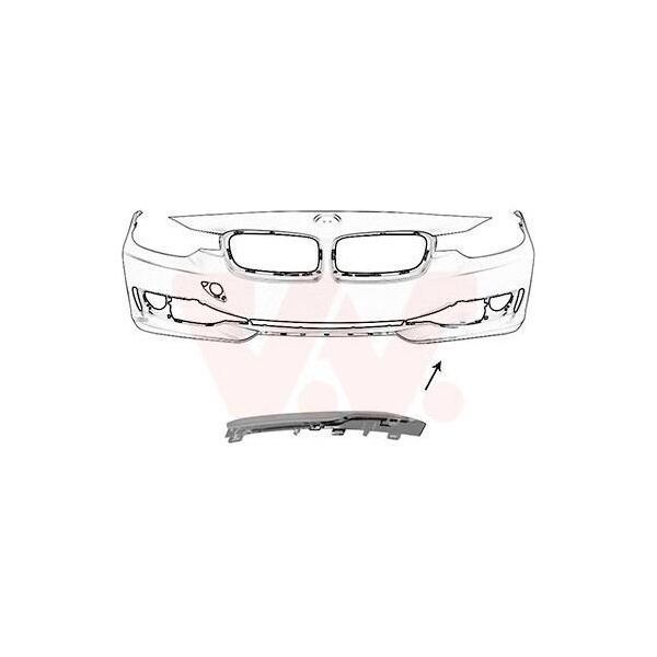Van Wezel 0693583 - Oe 51117396841 Listello, Griglia Radiatore Sinistra Per Serie 3 (F31), Serie 3 (F30)-image
