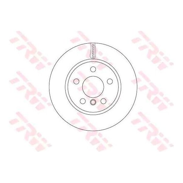 Trw DF6799 - Oe 34 11 6 866 295 Disco Freno Per Serie 2 (F45), F55, F56, F57, F54-image
