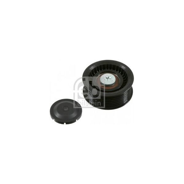 Febi Bilstein 22363 - Puleggia Folle Oe 07D 145 276 B, Cinghia A V Per A8 (4E), A8 (4H), Passat (3B), Phaeton (3D), Touareg (7L)-image