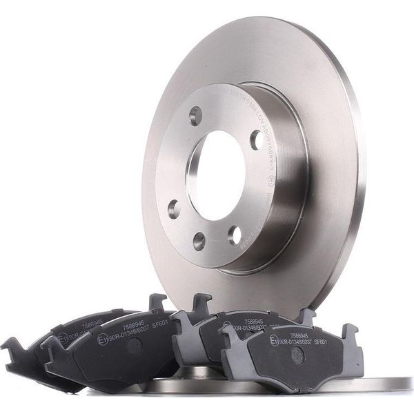 Stark SKBK-1090295 - Dischi E Pastiglie Freno Oe 811615301 Per Cordoba (6K), Ibiza (6K), Polo (80, 86C), Polo (6V)-image