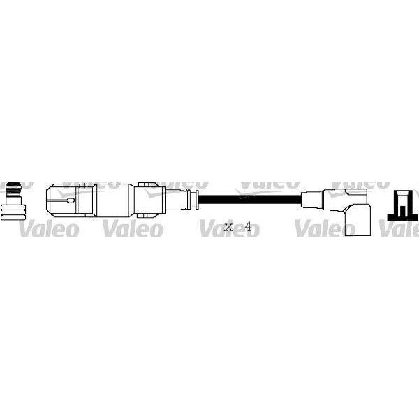Valeo 346127 - Set Di Cavi Candela Oe 134794 Per Arosa (6H), Caddy Ii (9K), Lupo (6E1, 6X1), Polo (6N), Polo (6V)-image