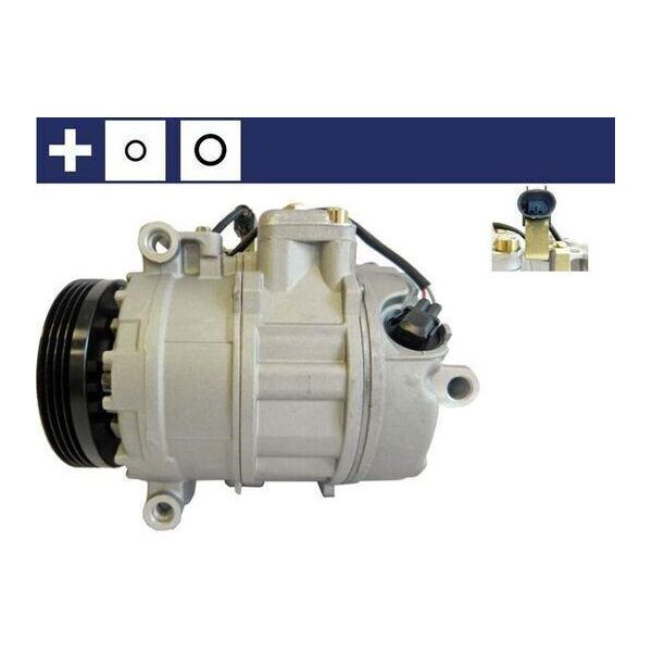 Mahle Acp 140 000S - Compressore Aria Condizionata Oe 6 950 152 Per Serie 5 (E60), Serie 5 (E61), Serie 7 (E65)-image