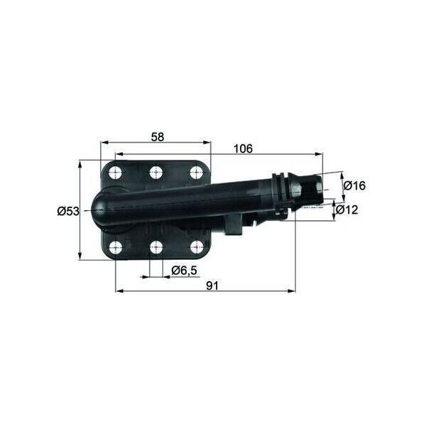 Mahle To 5 82 - Oe 1712 7 507 982 Termostato, Raffreddamento Olio Per Serie 7 (E65), Serie 6 (E64), Serie 6 (E63), Serie 5 (E61), Serie 5 (E60), Focus Ii-image