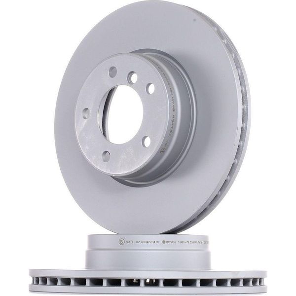 Bosch 0 986 479 D39 - Oe 34 11 6 753 221 Disco Freno Per Serie 5 (E60), Serie 5 (E61), Serie 6 (E63), Serie 6 (E64)-image