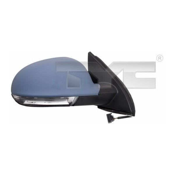 Tyc 337-0158 - Oe 1K0857537 Specchio Esterno, Sinistro Per Golf V (1K), Golf Vi, Jetta Iii (1K2)-image