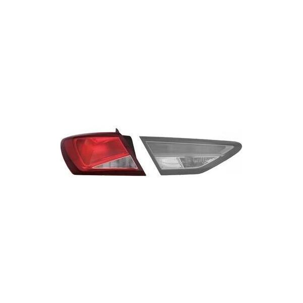 Van Wezel 4946931 - Oe 5F0945095C Fanale Posteriore Sinistro, Parte Esterna Per Leon (5F)-image