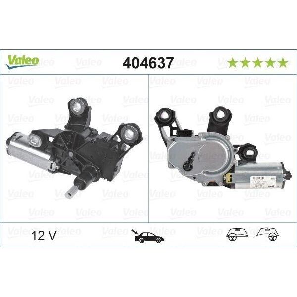 Valeo 404637 - Motore Tergicristallo Oe 7M3955711, Posteriore Per Alhambra (7V), Sharan (7M)-image