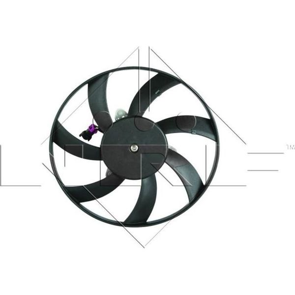 Nrf 47417 - Ventola Radiatore Oe 6K0959455B Per Ibiza (6K), Cordoba (6K), Inca (6K), Polo (6V), Caddy Ii (9K)-image