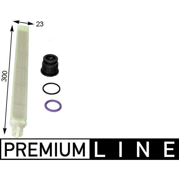 Mahle Ad 86 000P - Oe 1S0 898 191 A Essiccatore Per Climatizzatore Per Mii (KE1, KF1), Citigo (NF1), Load Up, Up-image