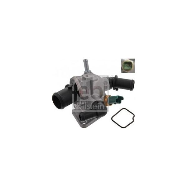 Febi Bilstein 36284 - Alloggiamento Termostato Oe 55194271 Per Mito (955), Doblo, Fiorino, Punto, Idea, Qubo, Strada, Astra H, Corsa D (S07)-image