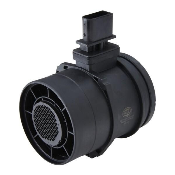 Hella 8ET 009 149-381 - Oe 13 62 7 788 743 Sensore Di Flusso Dell'aria Di Massa Per Serie 1 (E81), Serie 1 (E87), Serie 1 (E88), Serie 1 (E82), Serie 3 (E90), Serie 3 (E93), Serie 3 (E92), Serie 3 (E91), Serie 7 (E65), X1 (E84)-image