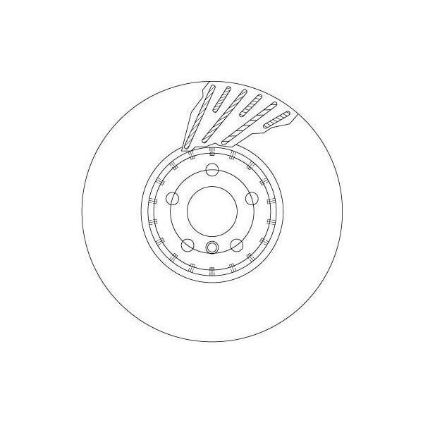 Disco Freno Trw DF6890S Oe 34116860911 Compatibile Con Serie 3 G20, Serie 3 G21, Serie 4 G23, Serie 4 G22, Serie 5 G30, Serie 5 G31, Serie 6 G32, Serie 7 G11, Serie 8 F91, Serie 8 F92, 8 F93, Ix, X3, X4, X5, Z4 G29-image