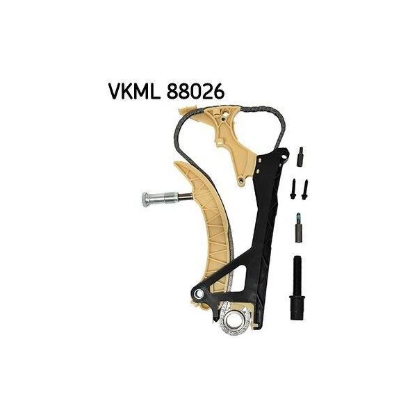 Skf Vkml 88026 - Steuerkettensatz Oe 11 31 1 433 854 Per 1Er (E81), 1Er (E87), 1Er (E88), 3Er (E46), 3Er (E90), 3Er (E93), 3Er (E92), 3Er (E91), 5Er (E60), X1 (E84), X3 (E83), Z4 (E85)-image