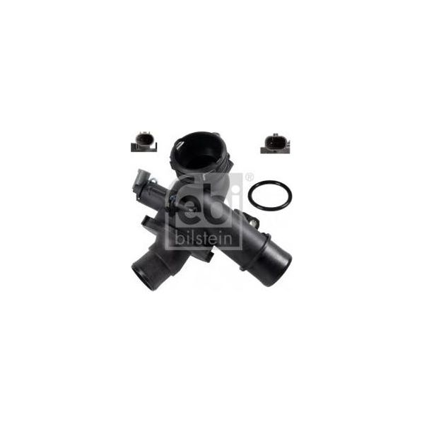 Febi Bilstein 108840 - Oe 651 200 06 15 Termostato, Refrigerante Per Vito (W447), Vito (W639), Viano (W639), Classe V (W447), Sprinter (W906), Slk (R172), Slc (R172), Classe S (W222), Classe S (W221), Classe M (W166), Classe Glk (X204), Gle (W166), Classe E (S212), Classe E (C207), Classe E (A207), Classe E (W212), Cls (X218), Cls (C218), Classe C (S204), Classe C (C204), Classe C (W204)-image