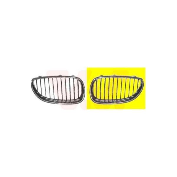 Van Wezel 0655515 - Griglia Radiatore Oe 5113 7027 061, Sinistra Per Serie 5 (E61), Serie 5 (E60)-image