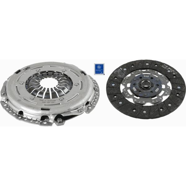 Sachs 3000 970 047 - Kit Frizione Oe 06J 141 015 K Per Tt 8J, A3 8P, Q3 8U, Leon 1P1, Toledo Iii 5P2, Altea 5P, Octavia Ii 1Z, Superb Ii 3T, Yeti 5L, Beetle 5C, Cc 358, Eos 1F, Golf V 1K, Golf Vi, Jetta Iii 1K2, Jetta Iv, Passat 365, 362, Passat 3C, Passat-image