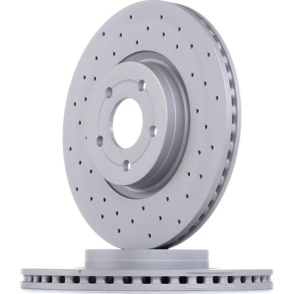 Zimmermann 250.1372.52 - Disco Freno Per Focus Ii, Focus Iii, Kuga Ii, Tourneo Connect, Transit Connect, V40 (525, 526)-image