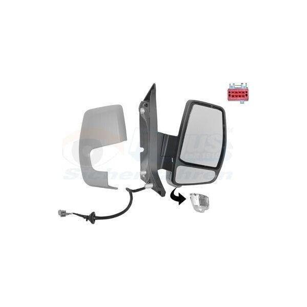 Van Wezel 1987828 - Oe 1805829 Specchio Esterno Destro Per Tourneo Custom, Transit Custom-image