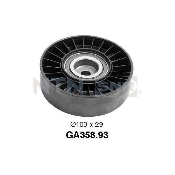 Snr GA358.93 - Puleggia Folle Oe 60602136, Cinghia A V Per 145 (930), 146 (930), 147 (937), 155 (167), 156 (932), 166 (936), Gt (937), Gtv (916), Spider (916)-image