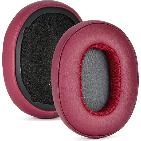 Inf Cuscinetti Auricolari Di Ricambio Per Skullcandy Crusher Wireless/Crusher Anc/Hesh3, Confezione Da 2 Rosso Scuro-image