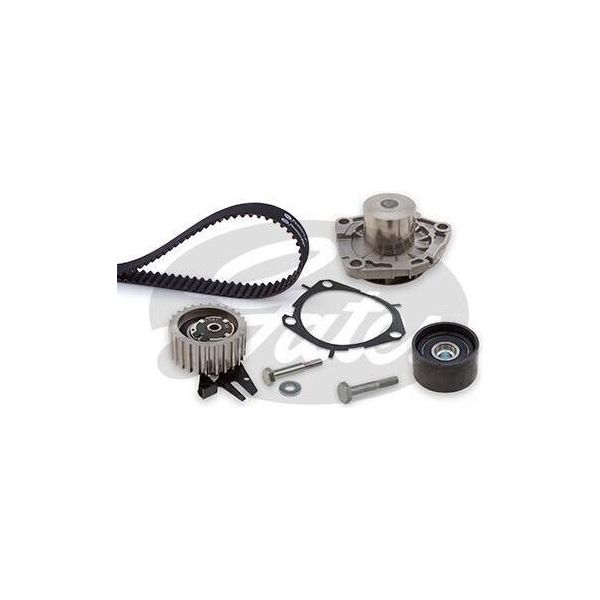 Gates KP35600XS - Set Pompa Acqua + Cinghia Di Distribuzione Oe 71771582 Per Gt (937), 156 (932), 147 (937), Stilo-image
