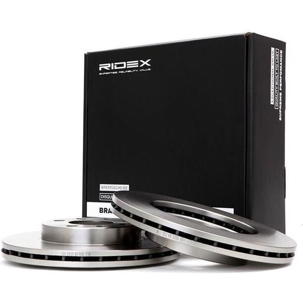 Ridex 82B0385 - Disco Freno Oe 90008006 Per Aveo (T200), Aveo (T250, T255), Spark (M300), Combo (71), Tigra (S93)-image