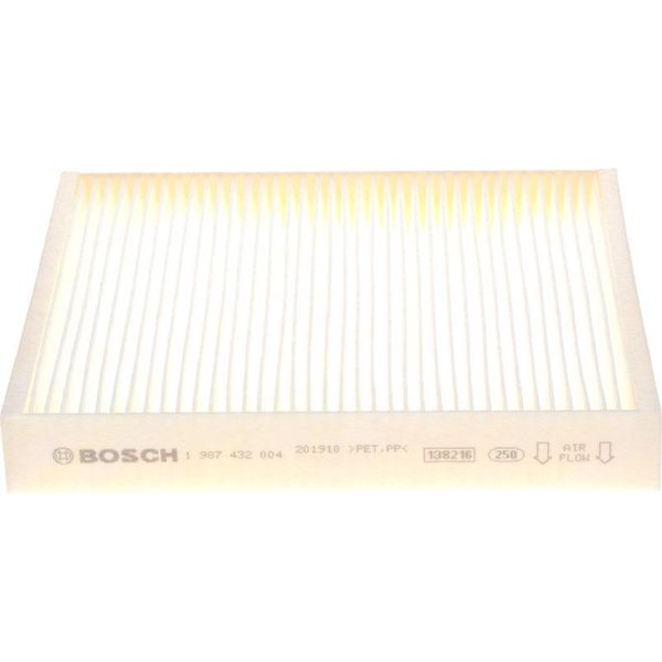 Bosch 1 987 432 004 Filtro Aria Abitacolo Oe 13271190 Compatibile Con Aveo, Zafira, Mokka, Meriva, Karl, Insignia, Cascada, Astra J, Ampera, Volt, Trax, Spark, Orlando, Malibu, Cruze-image