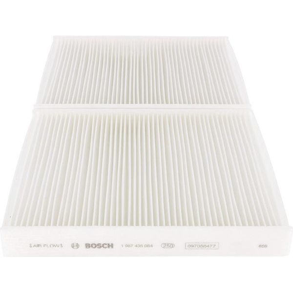 Bosch 1 987 435 064 - Oe 64 11 9 163 328 Filtro Aria Abitacolo Per Serie 5 (F10), Serie 5 Gt (F07), Serie 5 (F11), Serie 6 (F12), Serie 6 (F13), Serie 6 (F06), Serie 7 (F01)-image